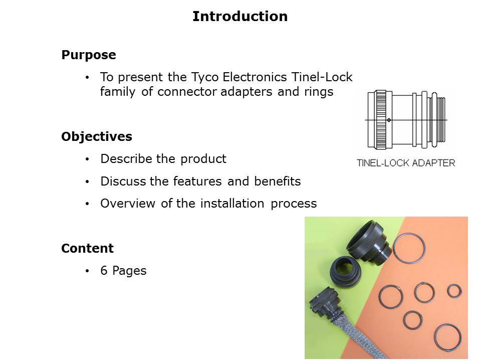 Tinel-Lock Connector Adapters and Rings Slide 1