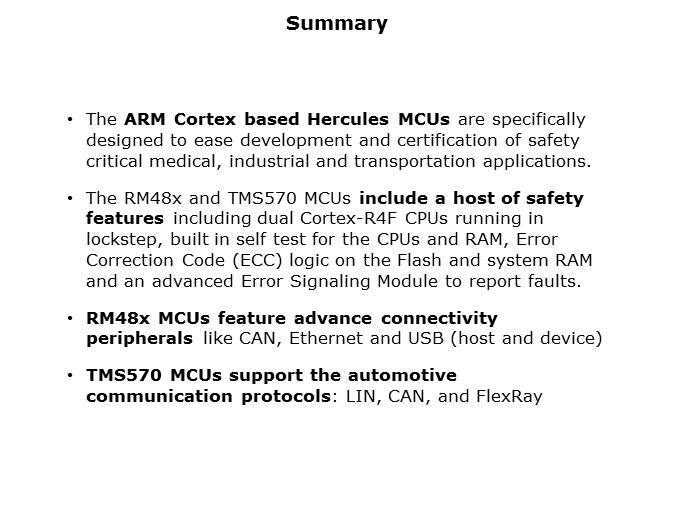 Hercules MCU Overview Slide 14