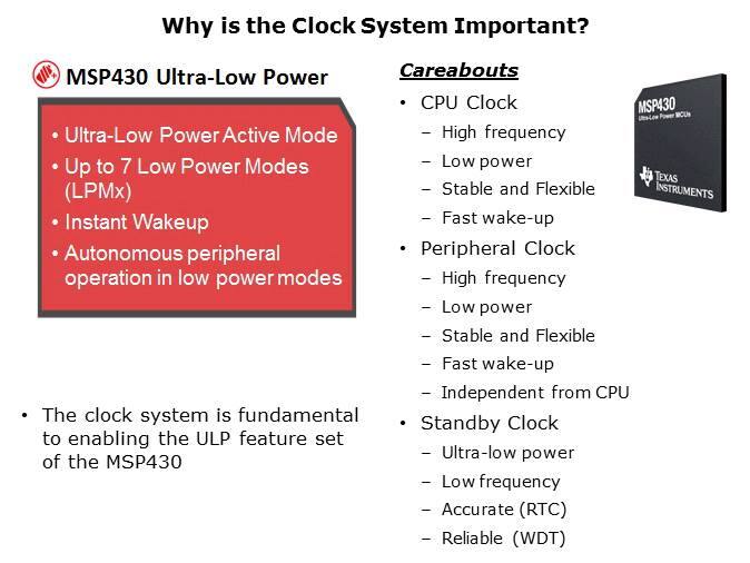 MSP430 How to Use the Clock System Slide 2