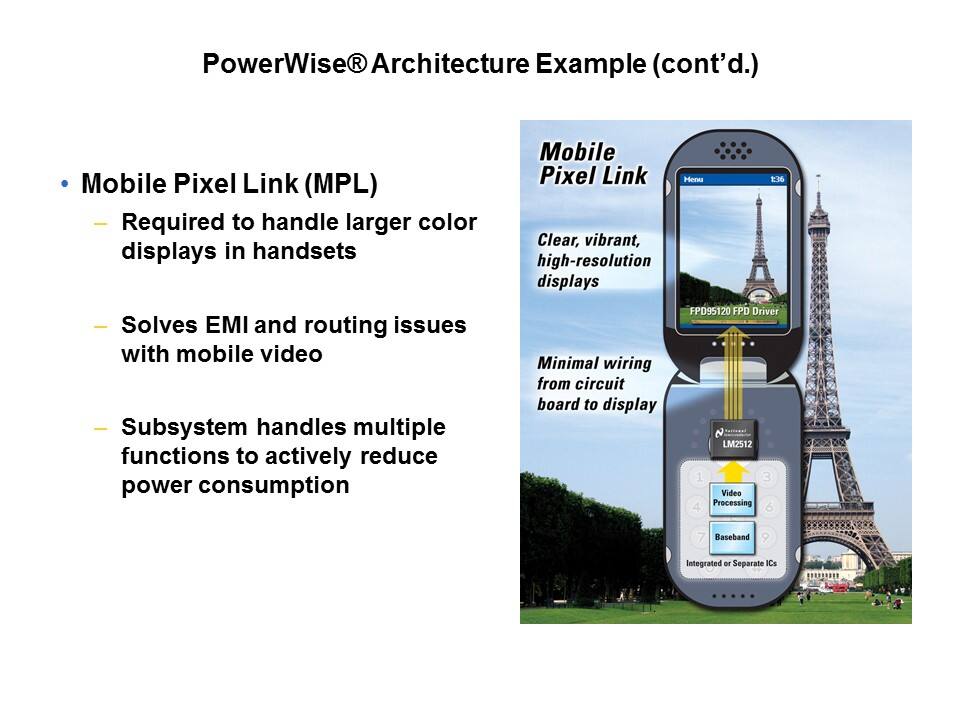 PowerWise Products and Technology Slide 21