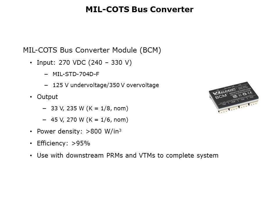 VI Chip Bus Converter Modules Slide 4