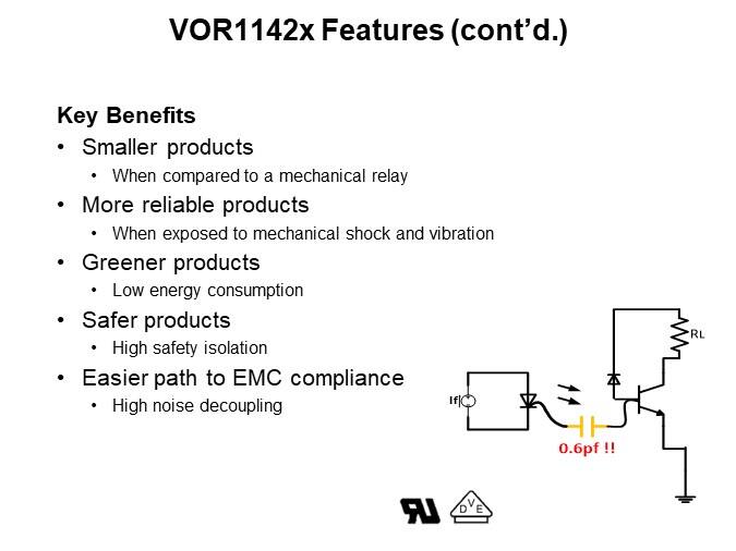 VOR1142x Features (cont’d.)