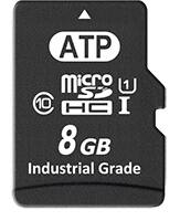 ATP Electronics 的工业级 MicroSD/MicroSDHC 卡图片