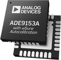 Analog Devices 的 ADE9153 自校准电能计量 IC 图
