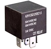 Image of CIT's A2H Series 50 A Automotive Relay