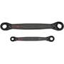 Image of Klein Tools' 4-in-1 Ratcheting Wrench Set, SAE, 2-Piece