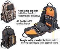 Klein Tools 的 Tradesman Pro™ XL 工具包背包图片