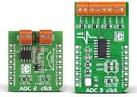 Mikroelektronika ADC2 和 ADC3 Click Board 图片