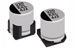 Image of Panasonic's EEH-ZL Series Conductive Polymer Hybrid Aluminum Electrolytic Capacitors