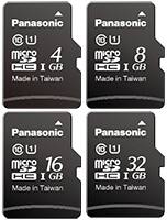 Panasonic 的 PT 系列 microSDHC 存储卡图片