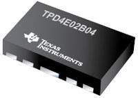 Image of Texas Instruments' TPD4E02B04 ESD Protection Diode