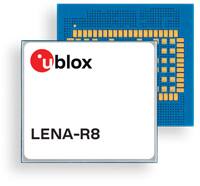 u-blox 的 LENA-R8 系列 LTE Cat 1bis 模块图片