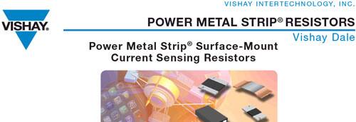 Product Selection Guide for Power Metal Strip Resistors