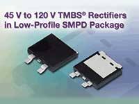 Vishay Semiconductor/Diodes Division 采用 SMPD 封装的 TMBS® 整流器的图片