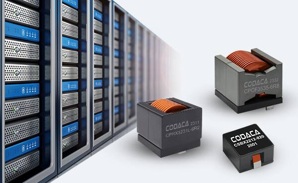 Image of CODACA's Low Loss, High Current Power Inductors Enhance Efficiency in Power Supply