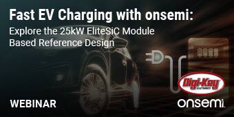 image of Fast EV Charging with onsemi: Explore the 25kW EliteSiC Module Based Reference Design Webinar