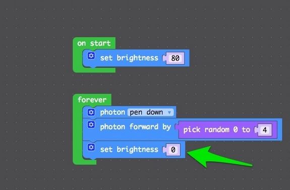 Set Brightness Block Pick Random