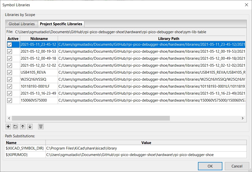 Adding libraries to KiCad