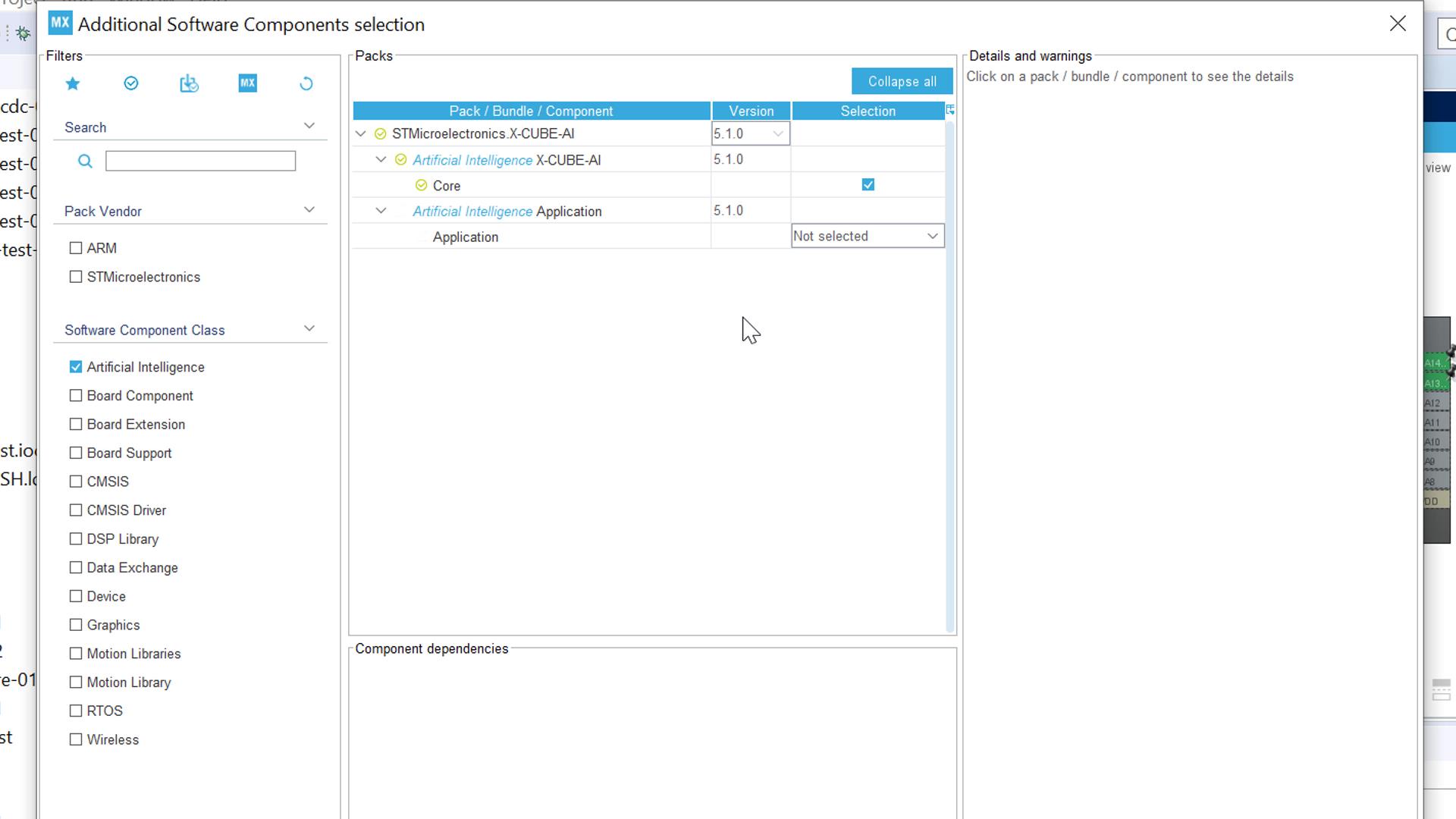 Enable X-CUBE-AI in STM32CubeIDE