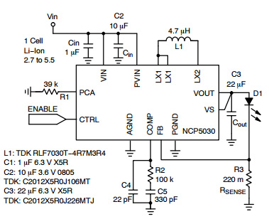 Driving High-Current LEDs Figure 4