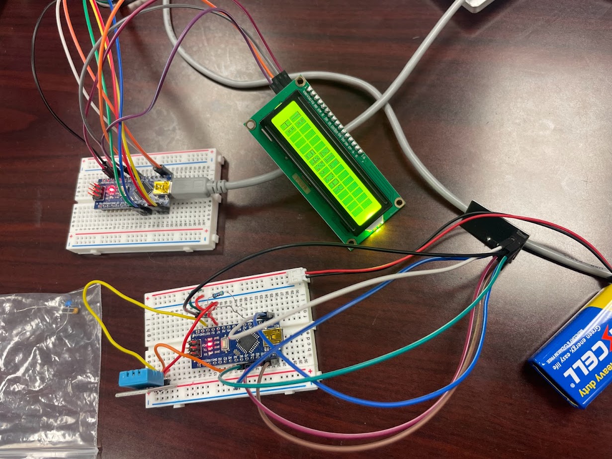 Weather Station using Arduino Nanos