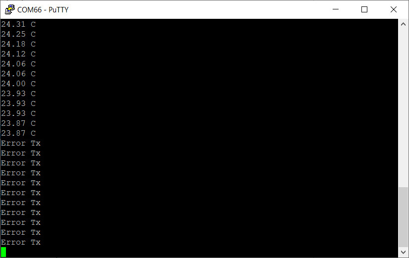 Error messages from I2C