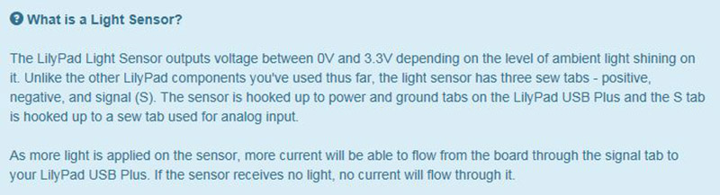 What is a light sensor