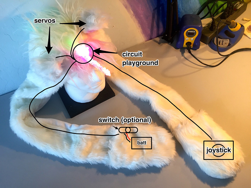 The wiring See-Through diagram