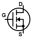 N-Channel MOSFET Symbol