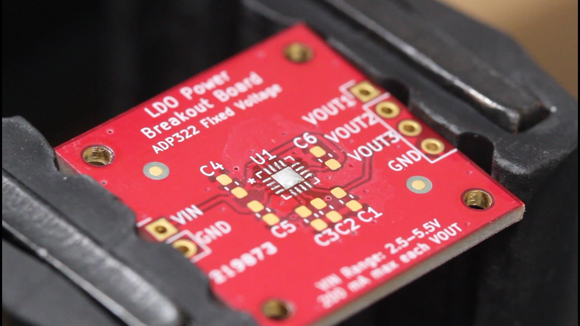 Tinning pads on QFN footprint