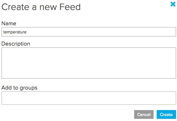 Create a New Feed