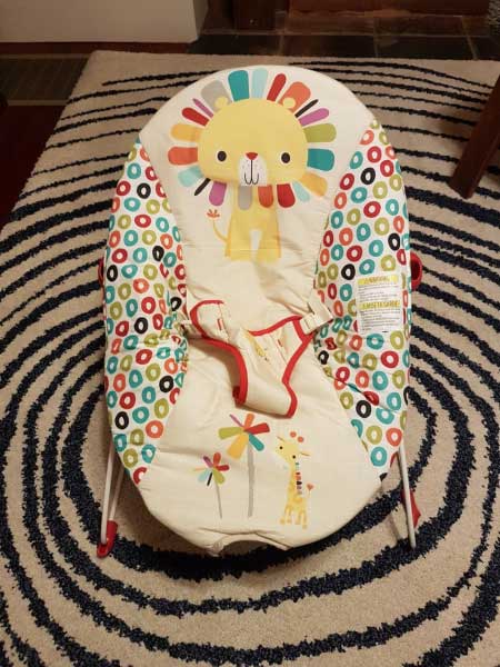 Baby bouncy chair