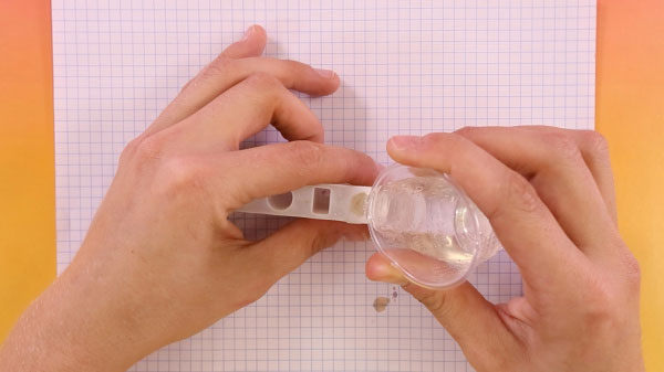 Pour the prepared resin into your crystal mold