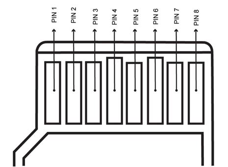 Micro SD cards have 8 pins