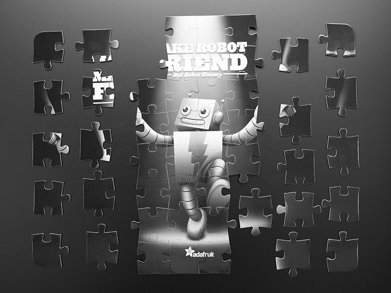 Adafruit Robot Friend Puzzle