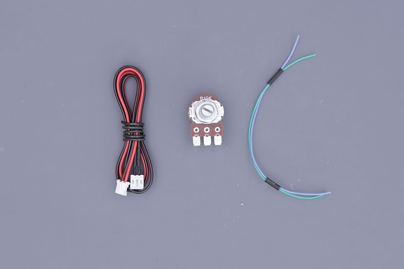 Potentiometer and Switch Wires