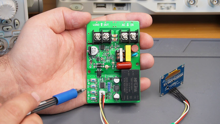 ac energy measurement circuit ac voltage ac current 