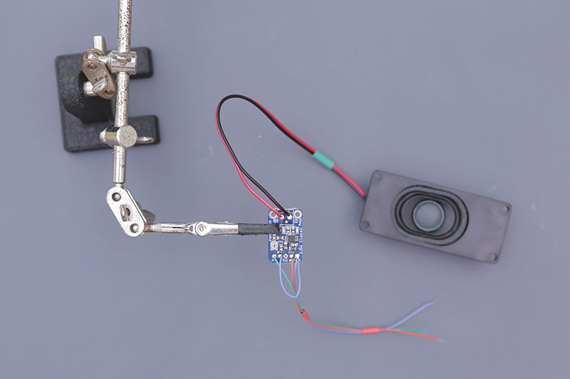 Solder Speaker Wires to Amp