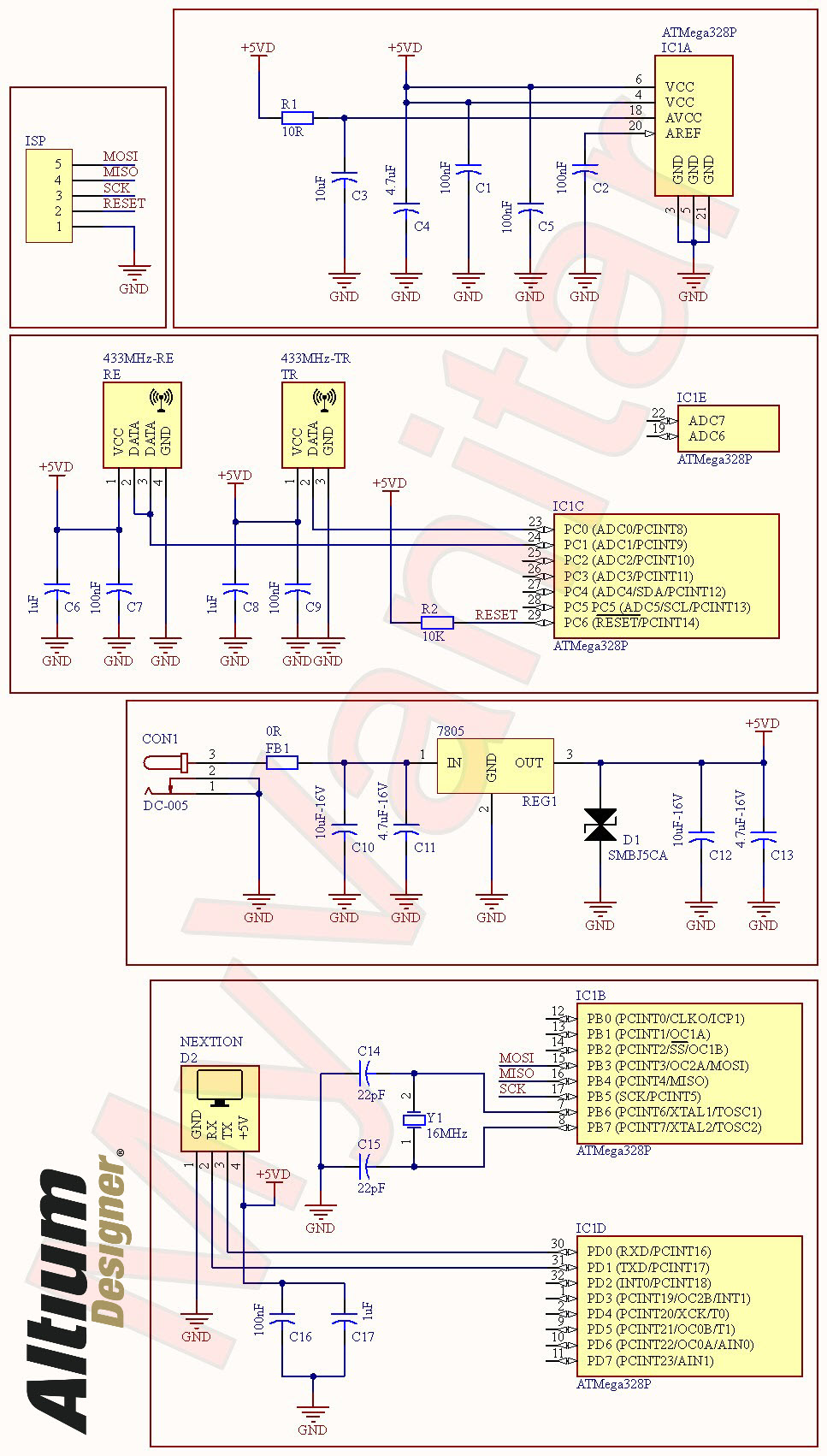 home automation temperature humidity control schematic