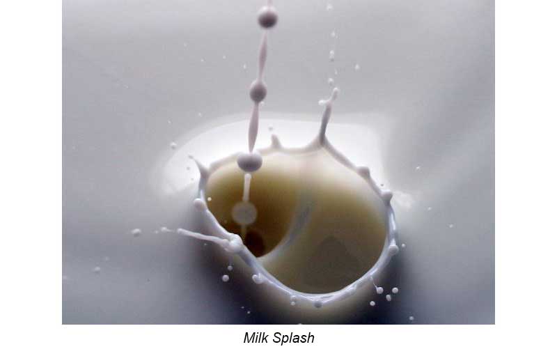 Milk splash