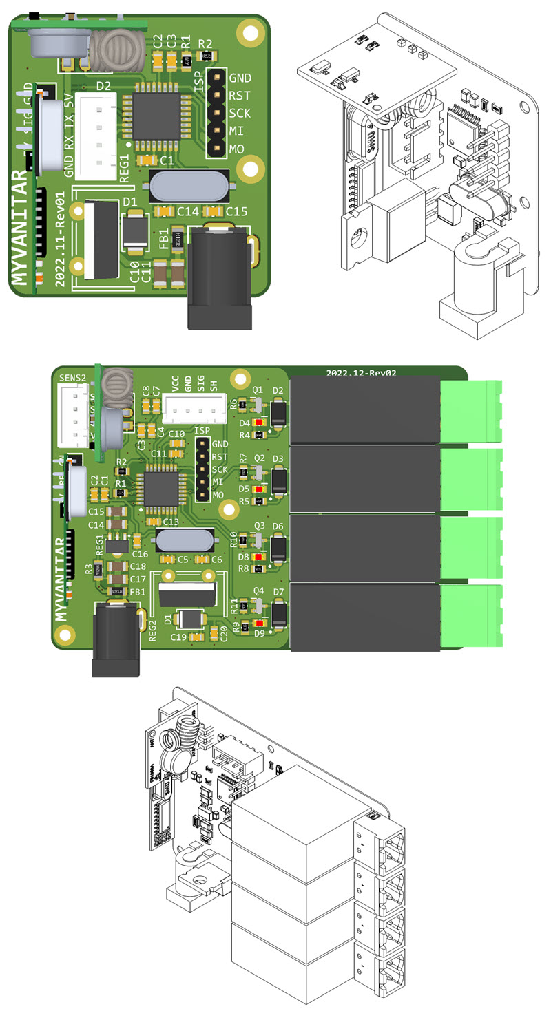 temperature humidity control pcb