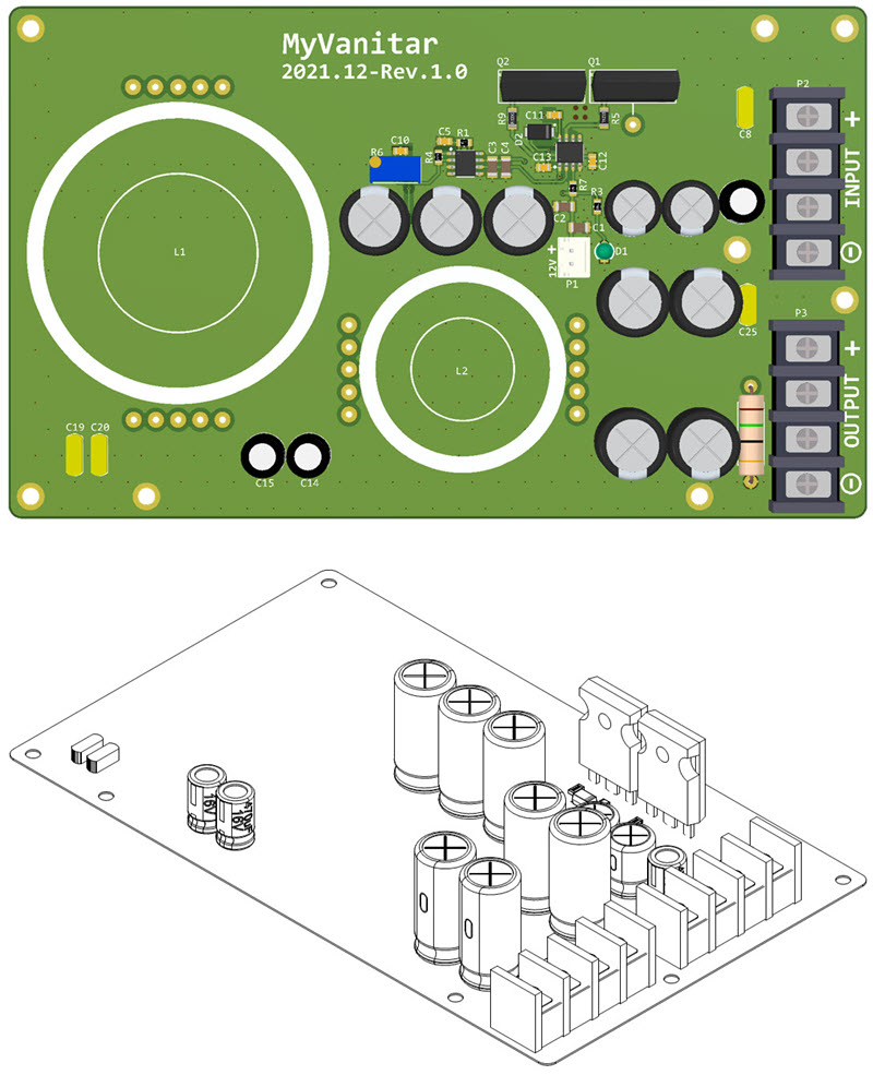 adjustable switching power supply