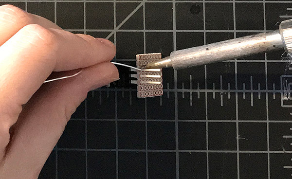 solder transistor