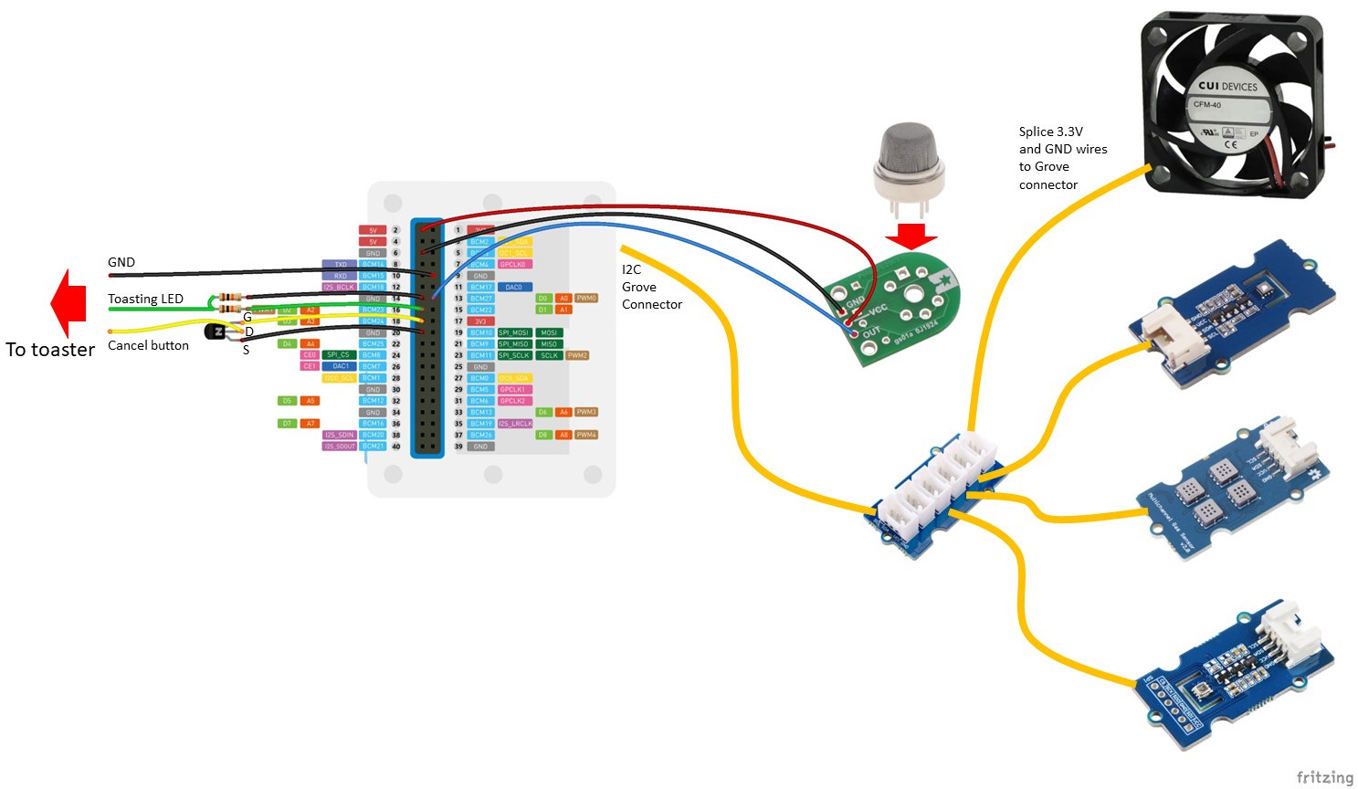 Perfect Toast Machine circuit diagram and schematic