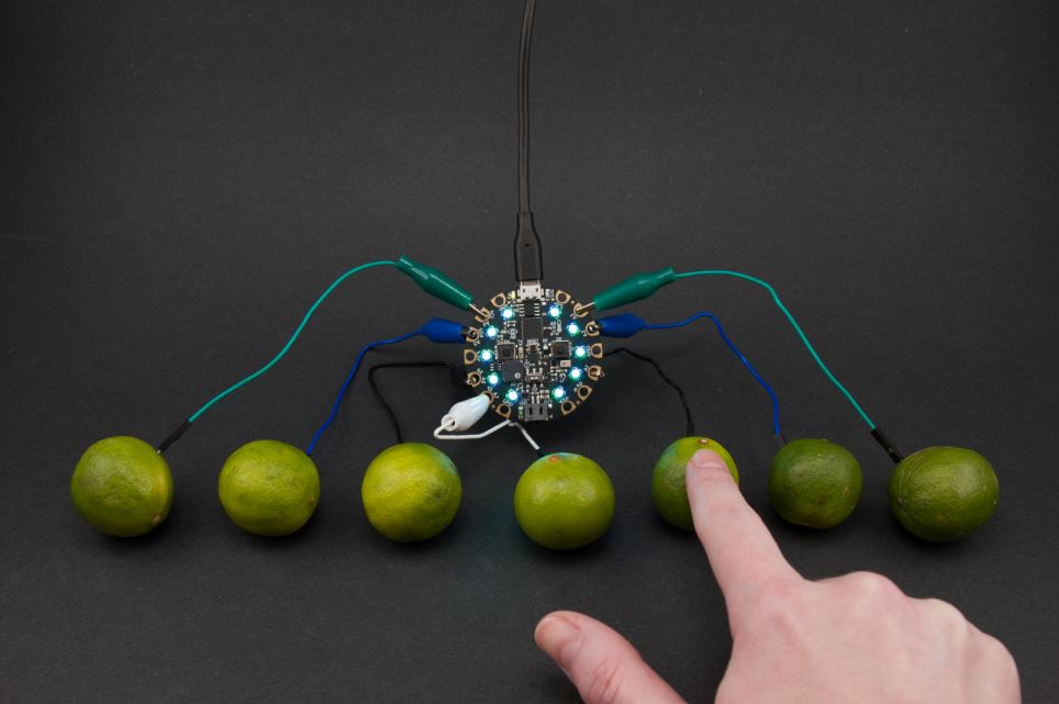 Circuit Playground Express: Piano in the Key of Lime 