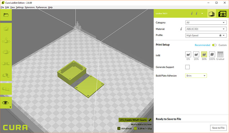 You can leave Build Plate Adhesion as Skirt