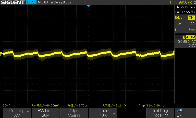 oscilloscope power supply noise probe