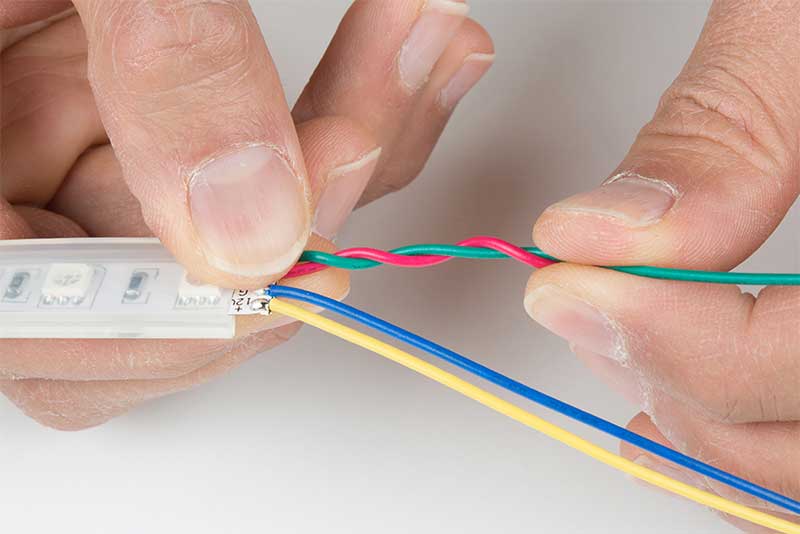 Wire Management Braiding Counterclockwise 1