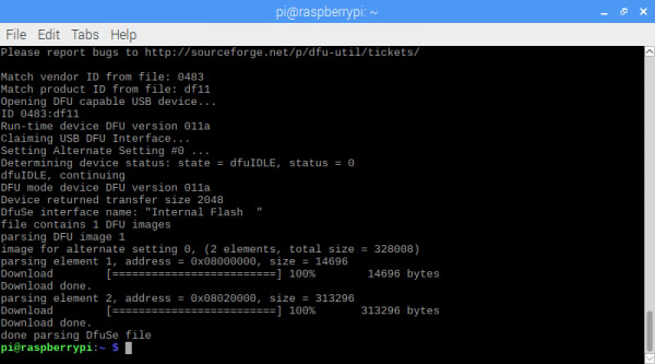 Pi@RaspberryPi