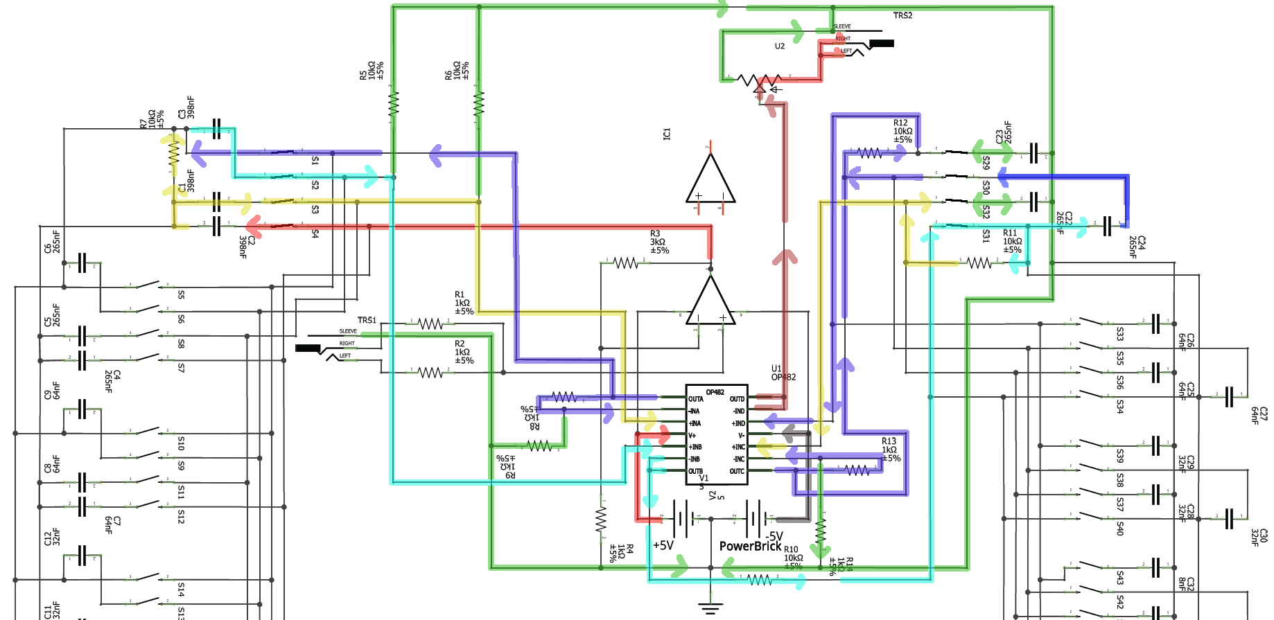 First Stage Filter IE Sub-Bass Region